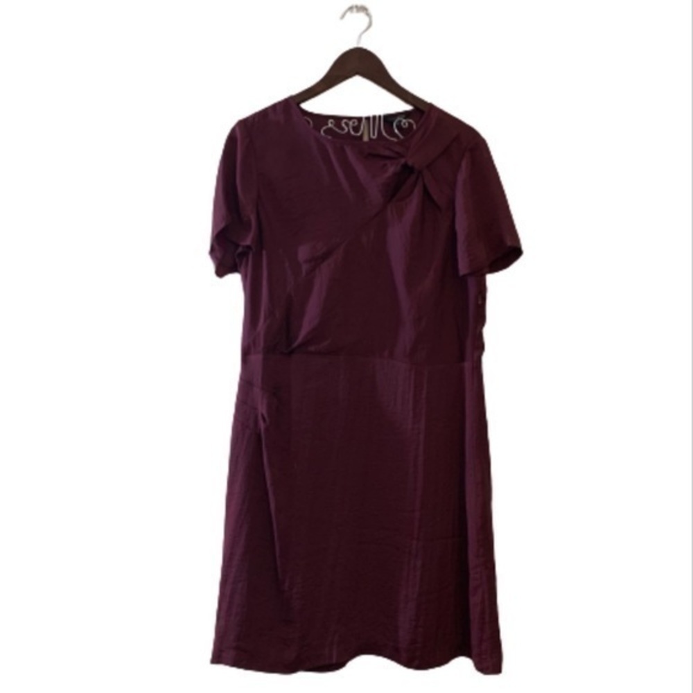 Lucky Brand Satin Knot Dress